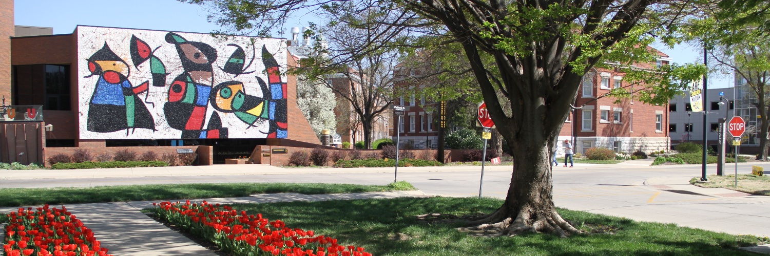 Ulrich Museum of Art banner