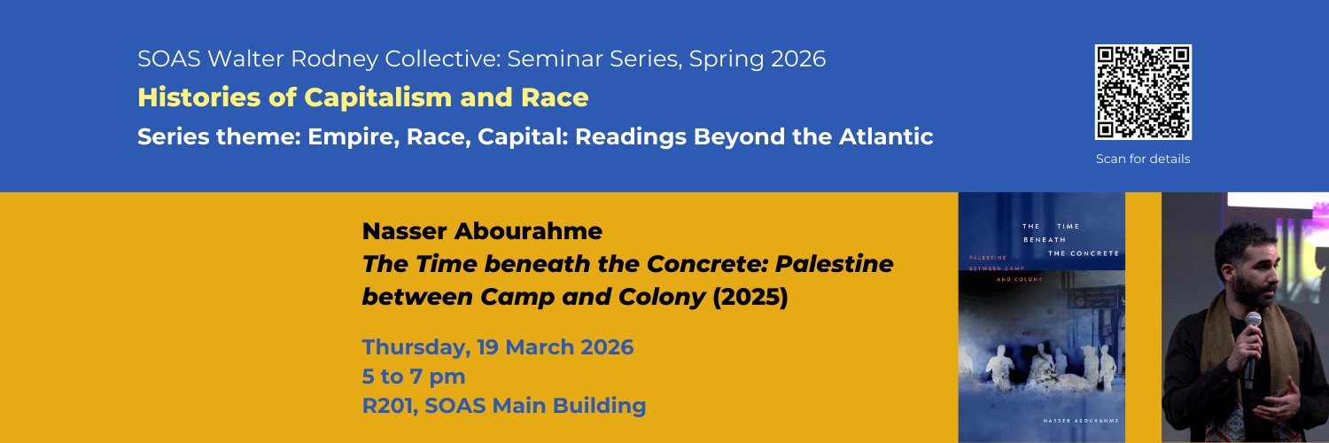 Histories of Capitalism and Race Seminar 2025 banner