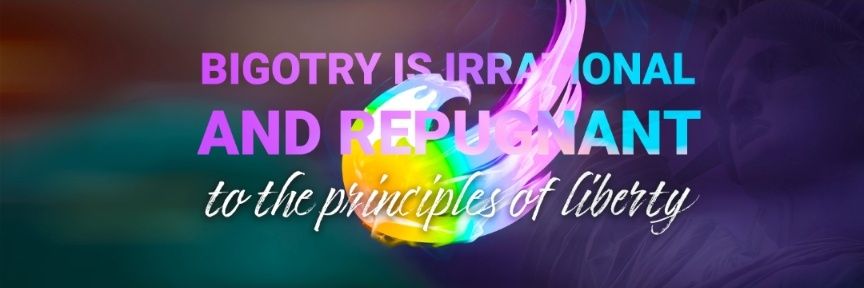 The REAL Libertarian Party banner