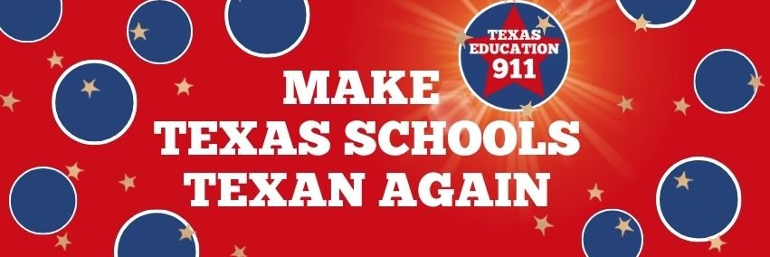 Texas Education 911's banner