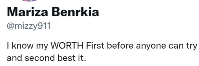 Mariza Benrkia banner