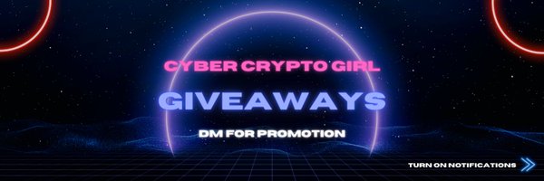 Cyber Crypto Girl Profile Banner