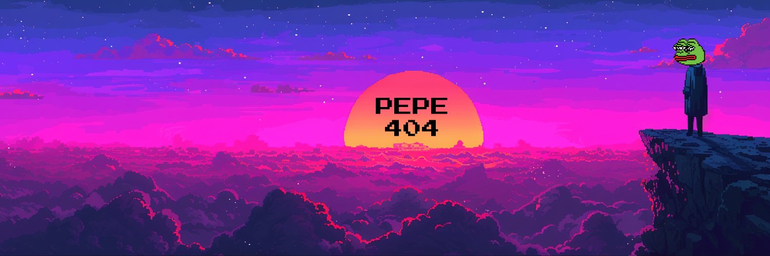 Pepe404Solana's profile banner image