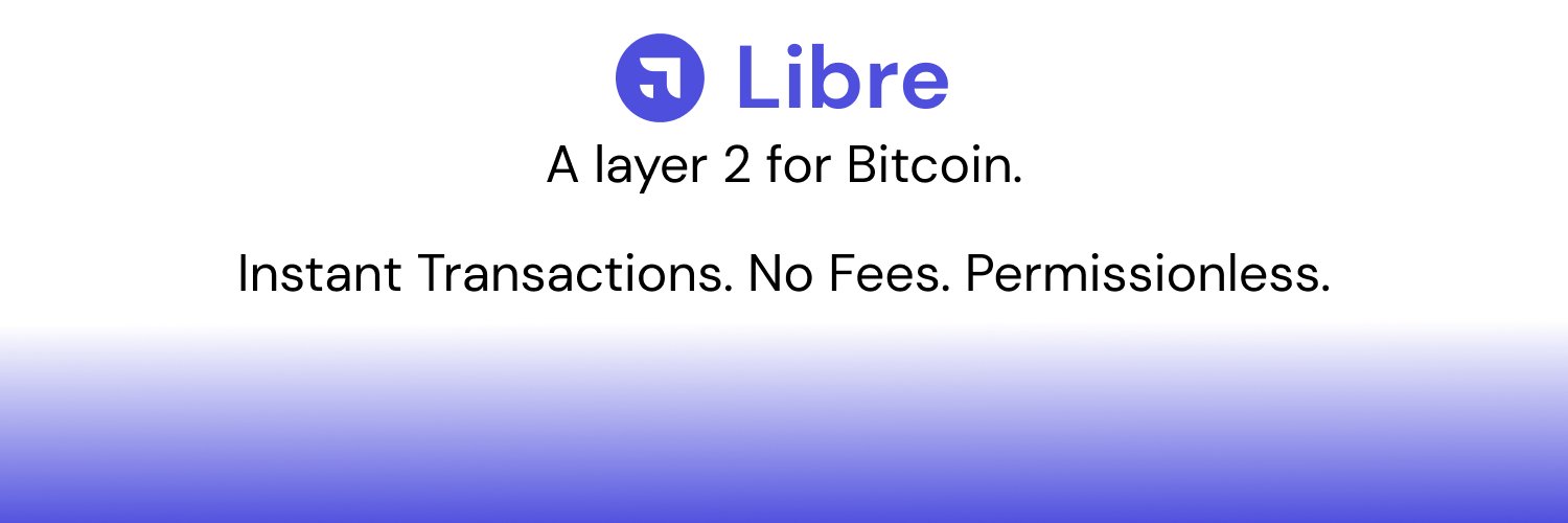 Libre | Bitcoin L2 Profile Banner