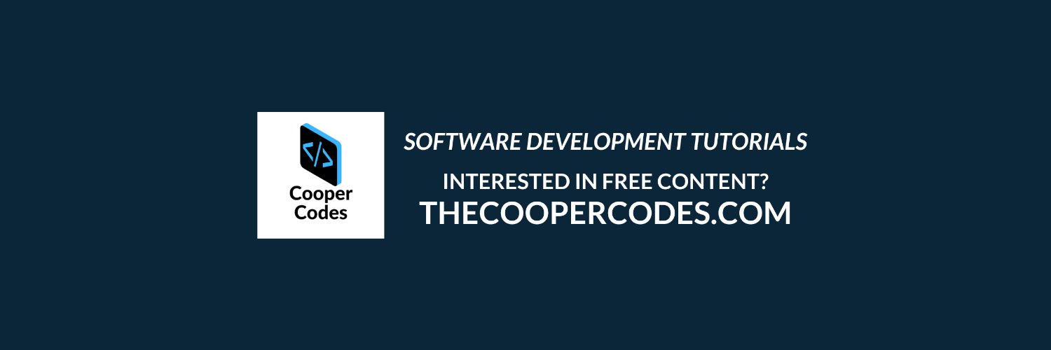 Cooper Codes (yt Cooper Codes) (thecoopercodes) / Twitter