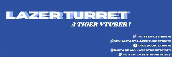 LAZ3R TURR3T 💦 🍇 TIGER BOY VTUBER Profile Banner
