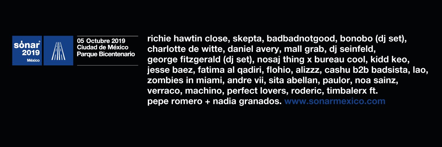 Sónar México banner