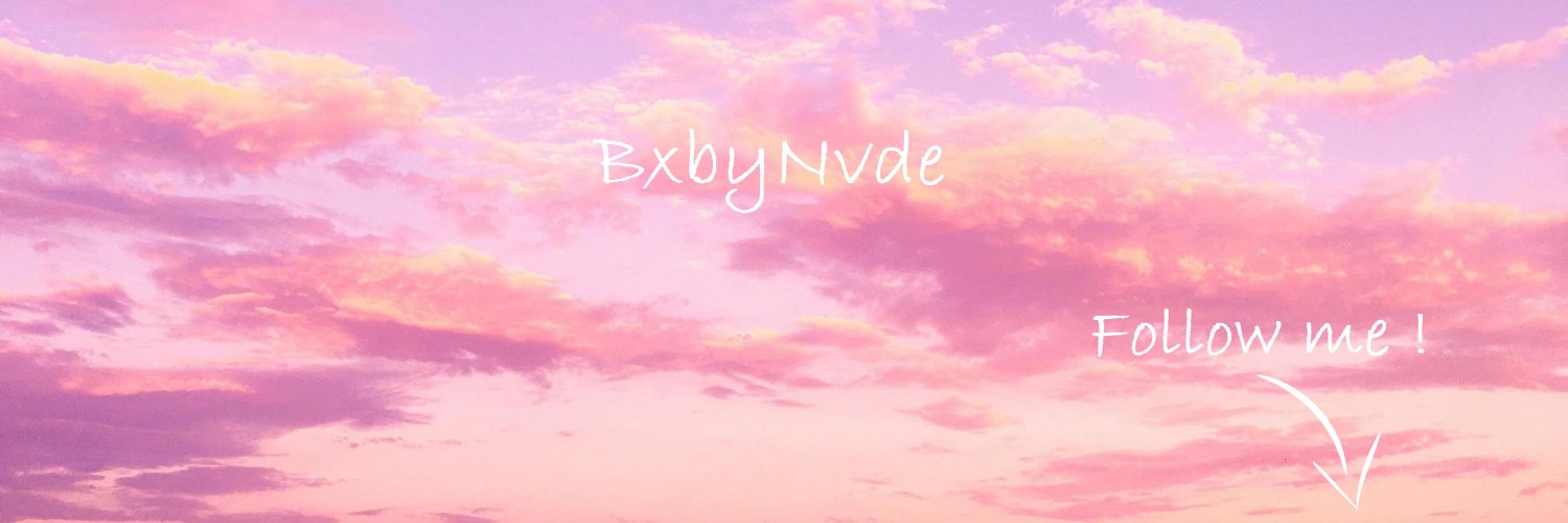 𝑩𝒙𝒃𝒚𝑵𝒗𝒅𝒆 ☾ 𝗡𝗦𝗙𝗪 ☁ Bxbynvde Twitter