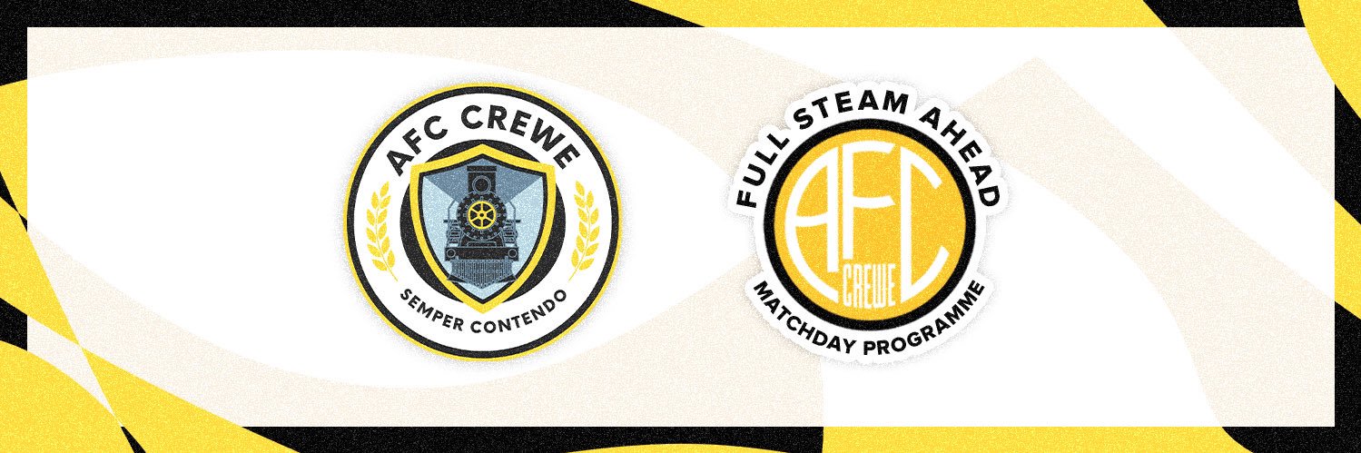 AFC Crewe Matchday Programme banner