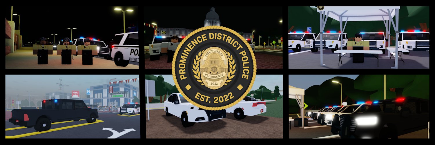 Prominence District Police banner