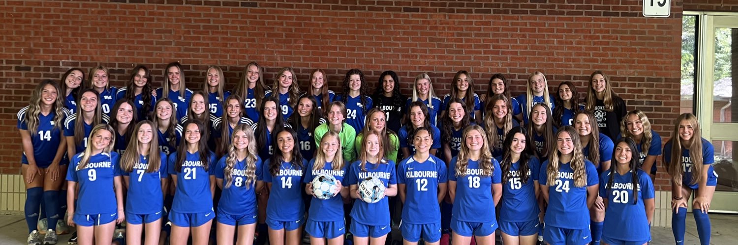 WKHS girls soccer banner