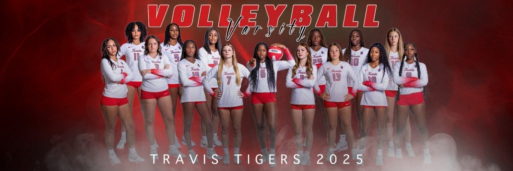 Travis Tiger Volleyball banner