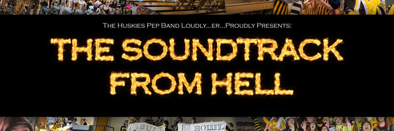 The Huskies Pep Band banner