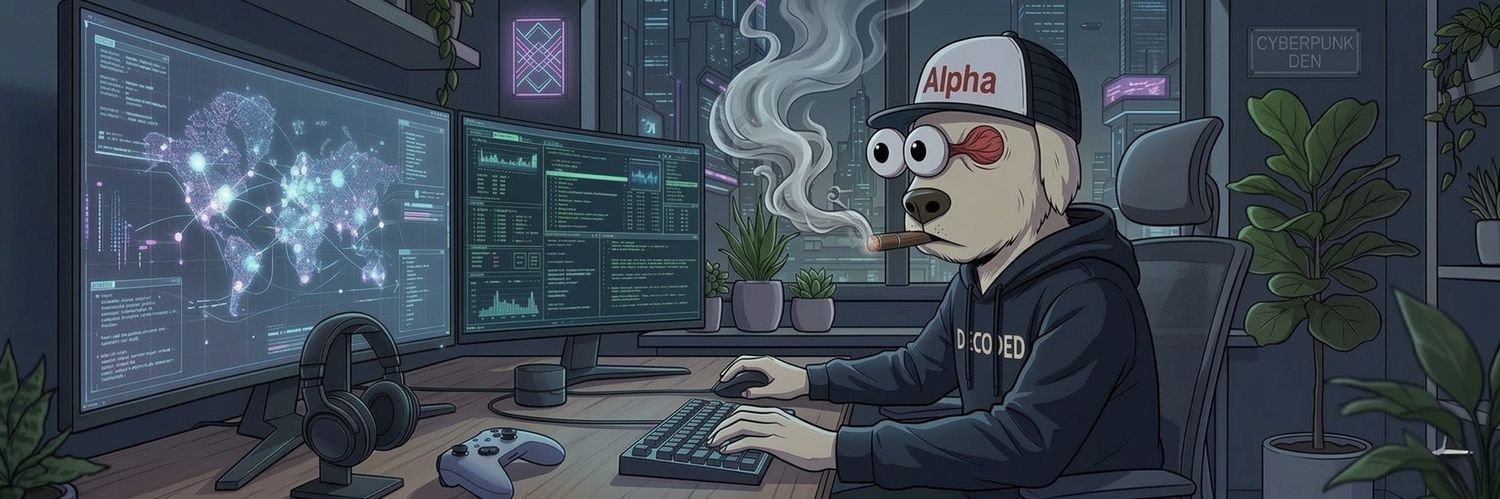 Alpha Decoded 🧠 banner