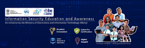 ISEA - Stay Safe Online by MeitY banner