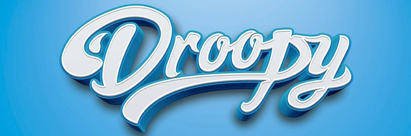 Droopy banner