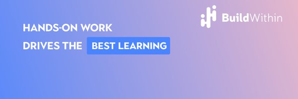 JoinBuildwithin Profile Banner