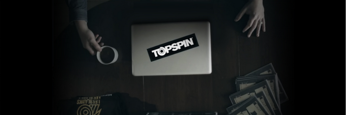 Topspin banner