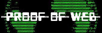 Proof Of Web banner