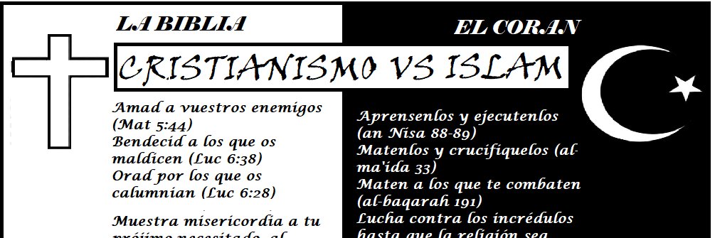 Cristianismo vs islam (La Biblia vs El Corán) banner