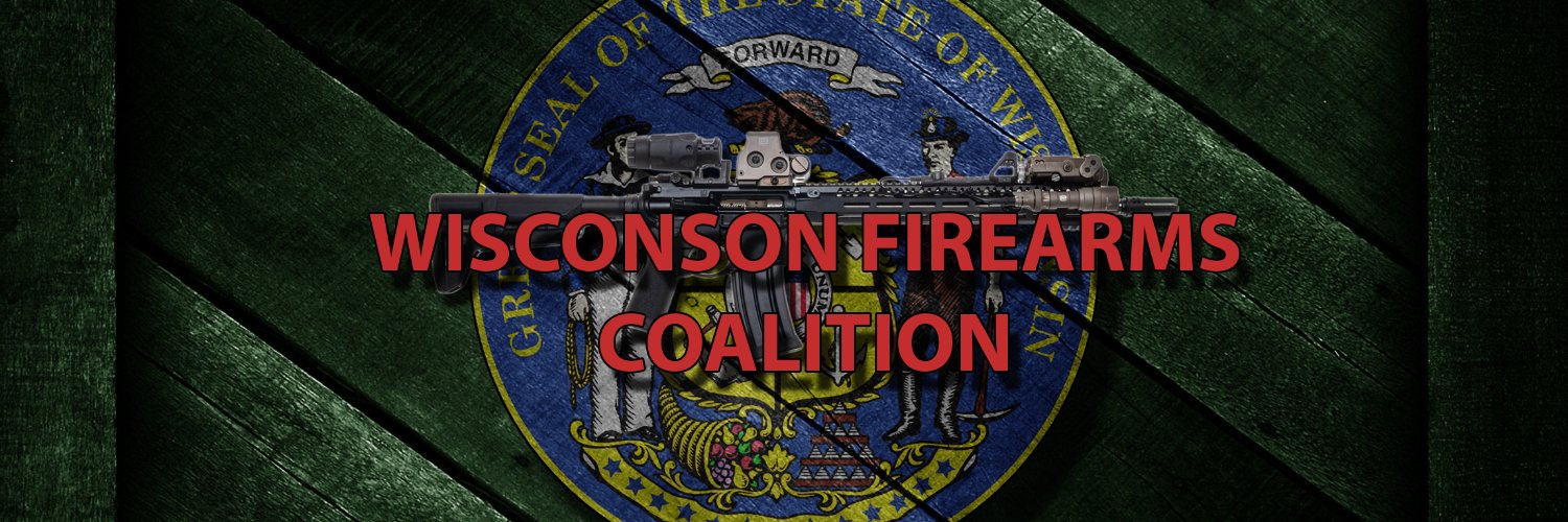 Wisconsin Firearms Coalition's banner