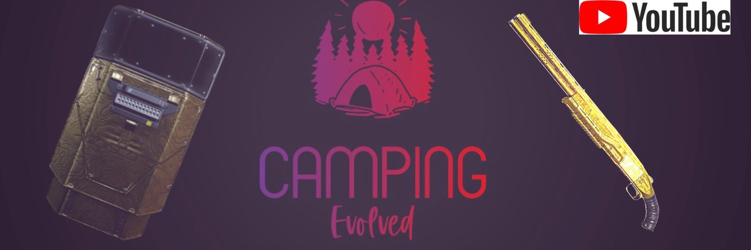 Camping Evolved on YT banner
