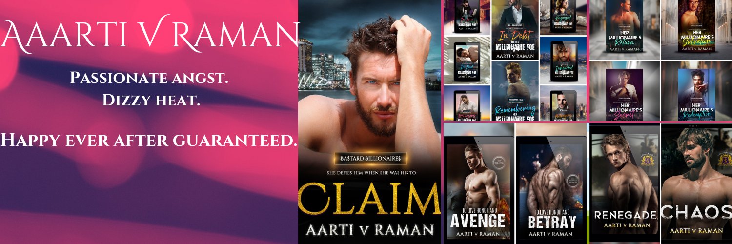 Aarti V Raman | Writer Gal banner