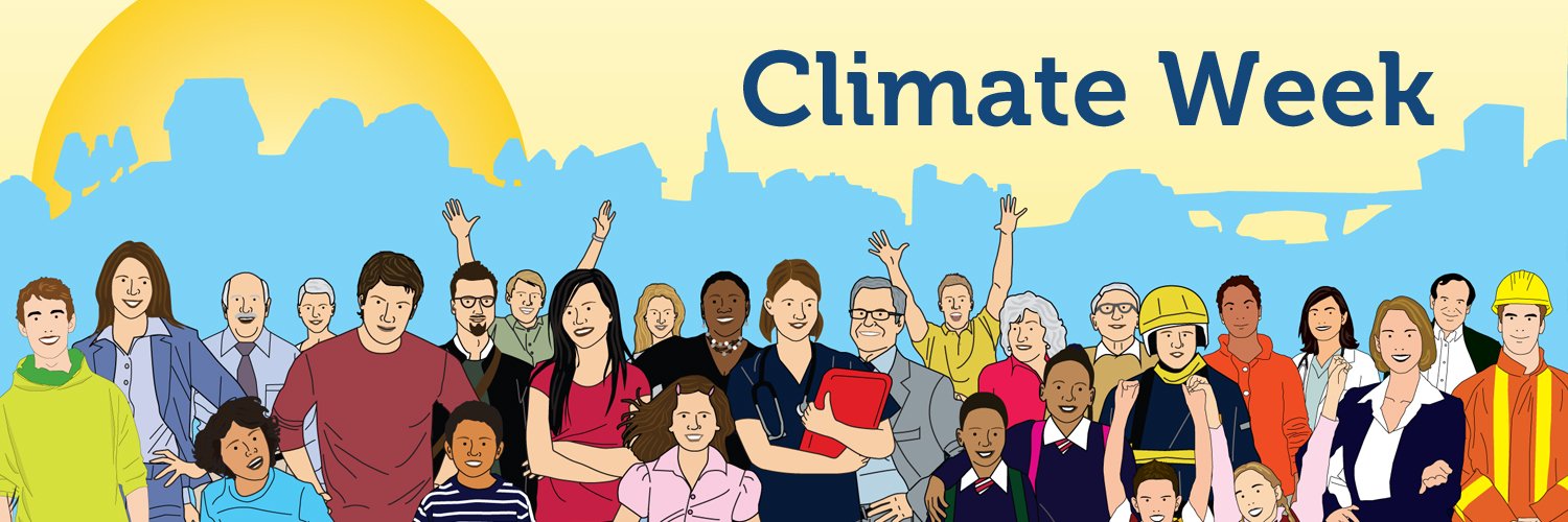 Climate Week banner