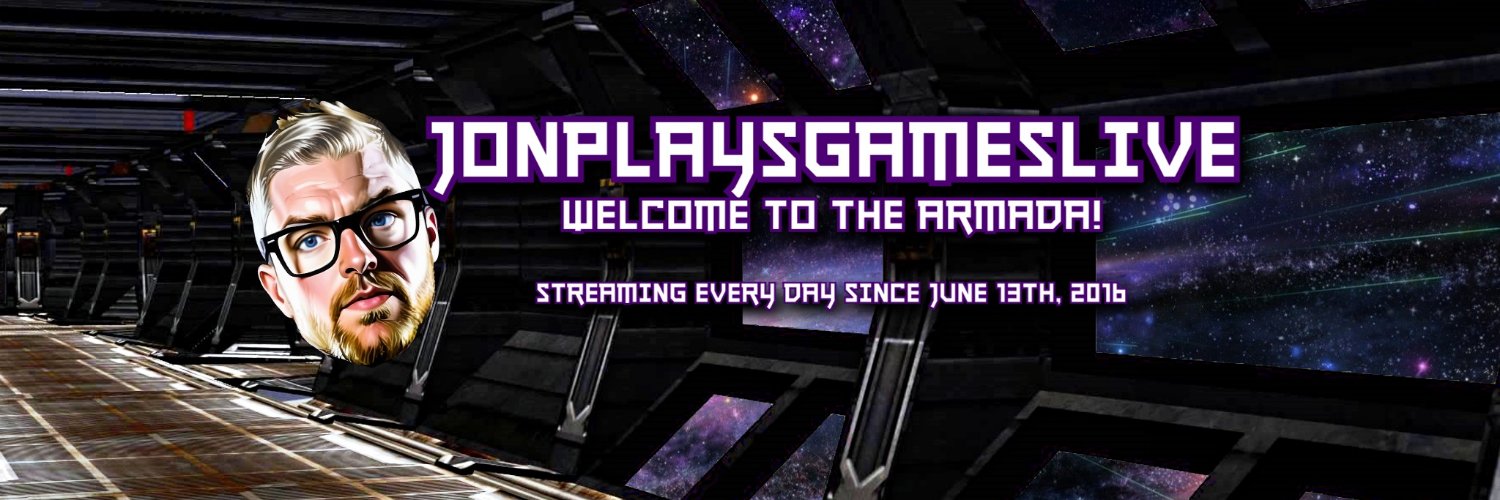 Jon (Plays Games Live) banner