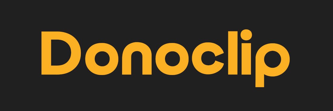 Donoclip banner