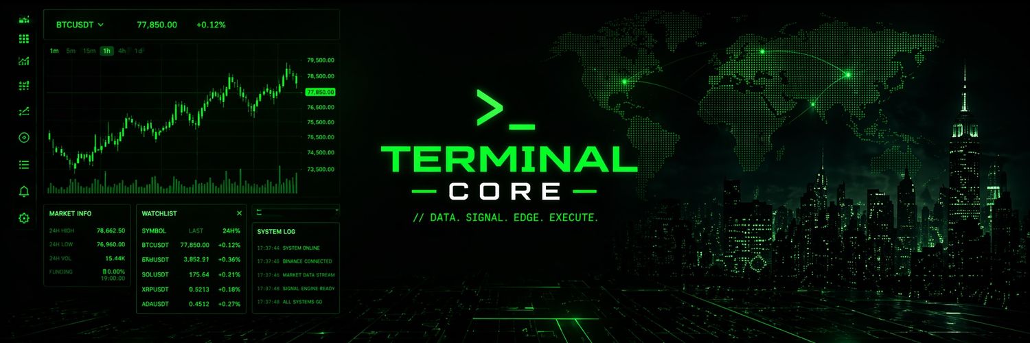 Terminal Core X banner