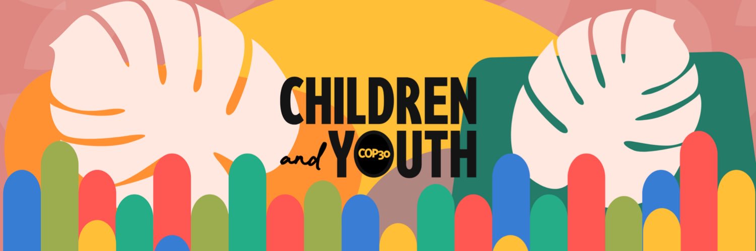 COP30 Children and Youth Pavilion banner