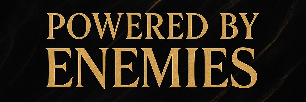 POWERED BY ENEMIES®️ banner