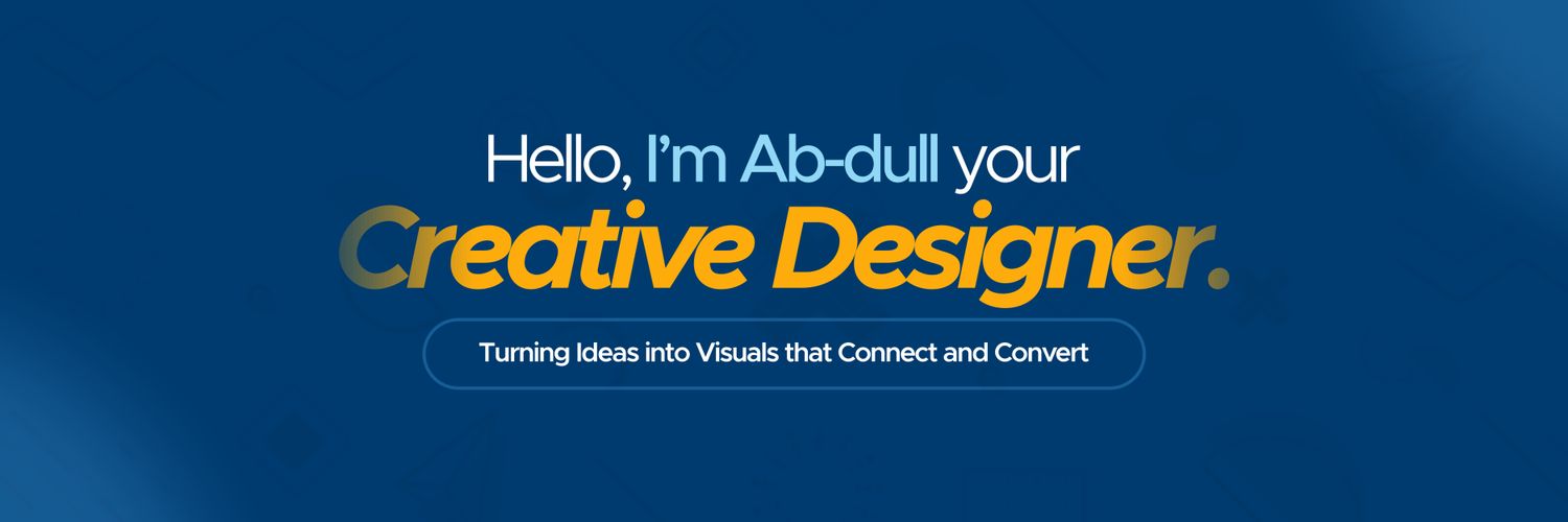 Abdullgraphics's profile banner image