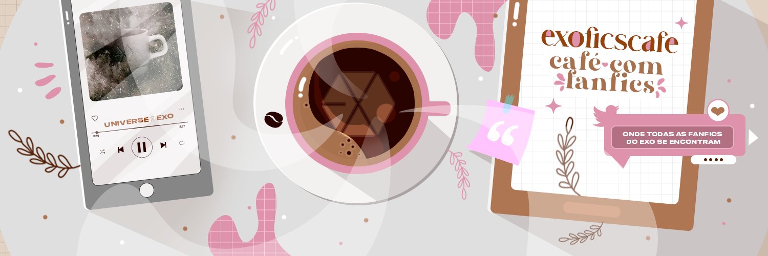 Café com fanfics banner
