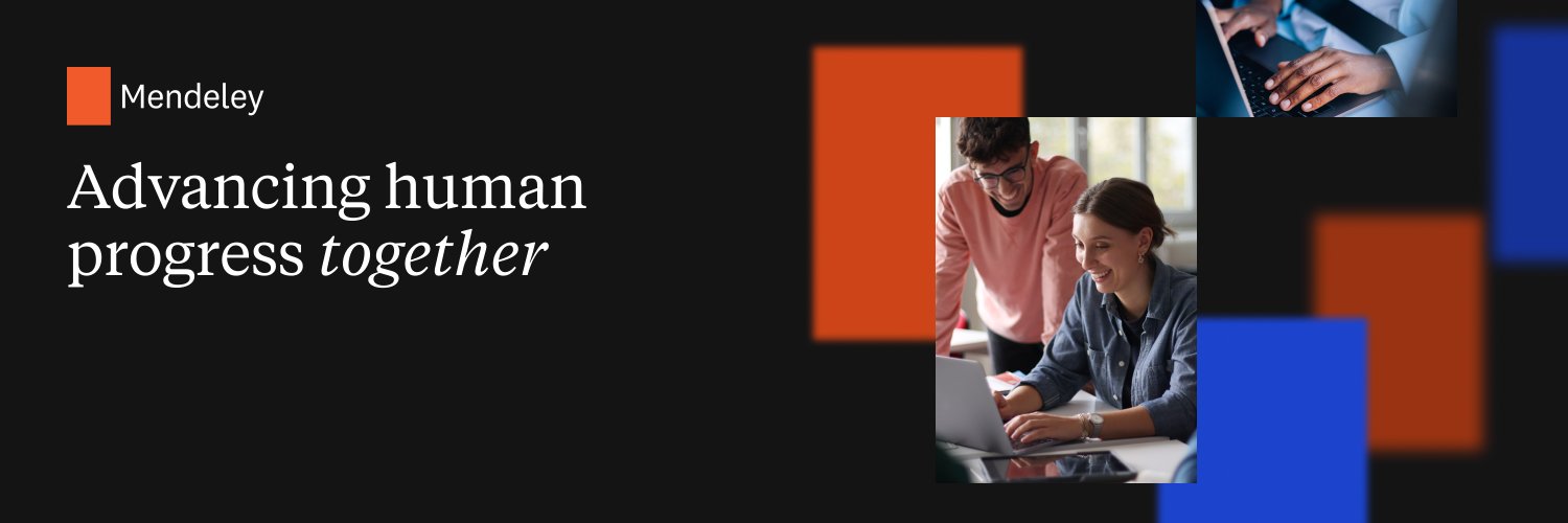 Elsevier | Mendeley banner