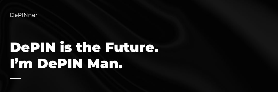 DePIN Man's banner