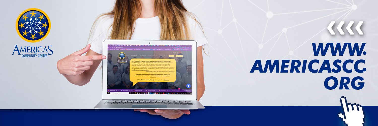 Americas Community Center banner