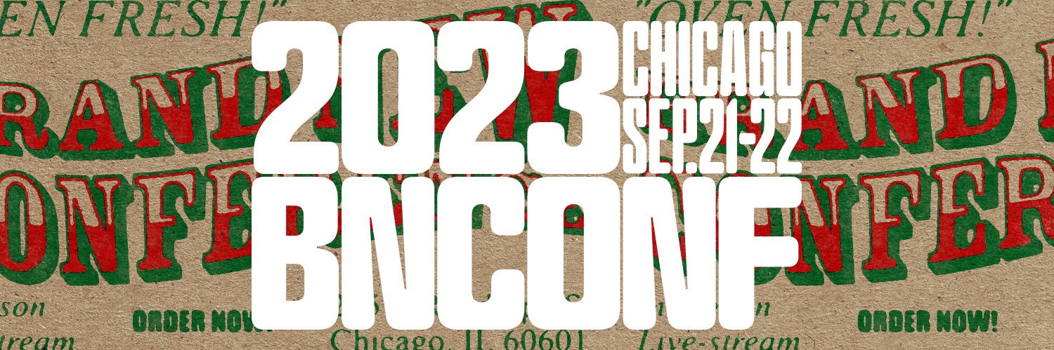 Brand New Conference banner