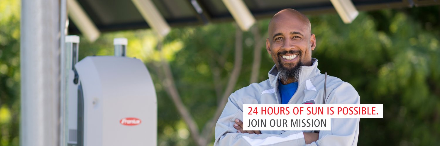 Fronius USA Solar banner