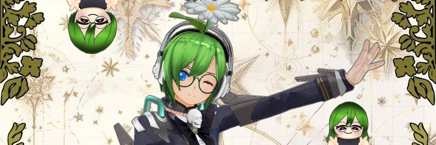 ミュゼー・マペット【機械人形VTuber🌼⚙️】@休職中(卓・コラボお誘いは気軽にお願いします！) banner