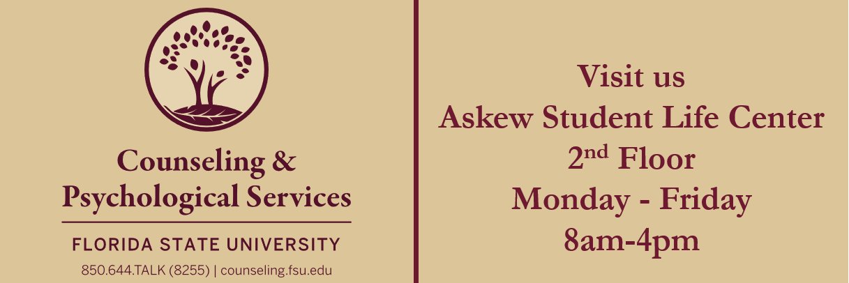 FSU Counseling banner