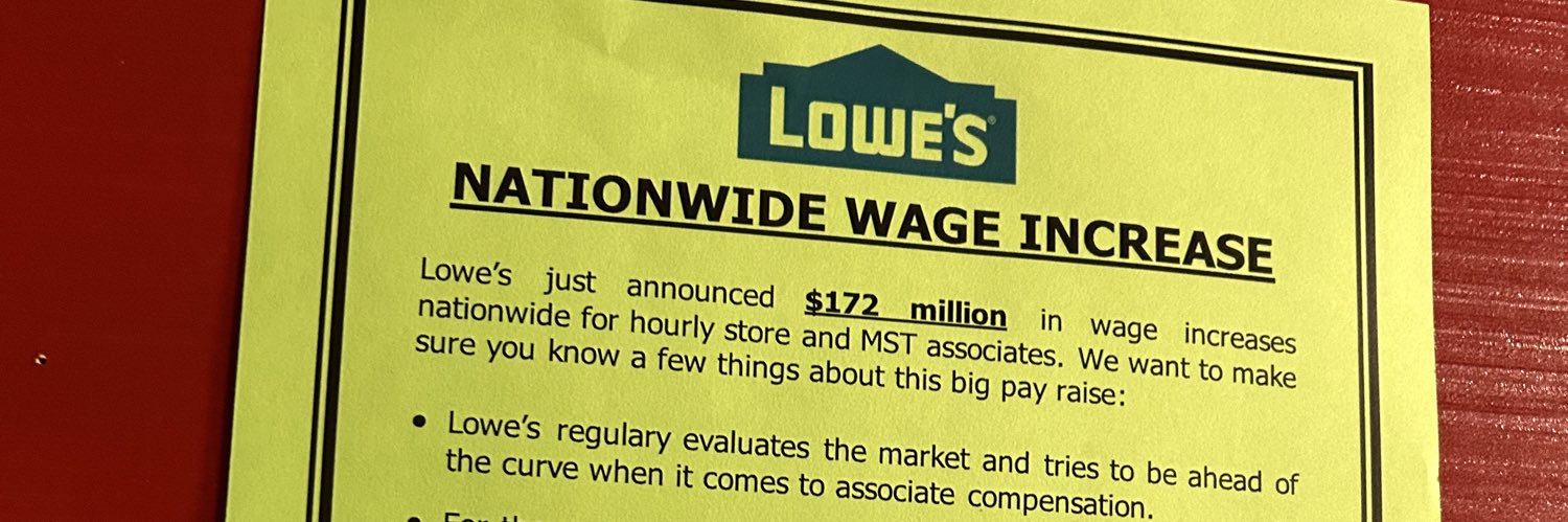 Lowe's Workers United NOLA's banner