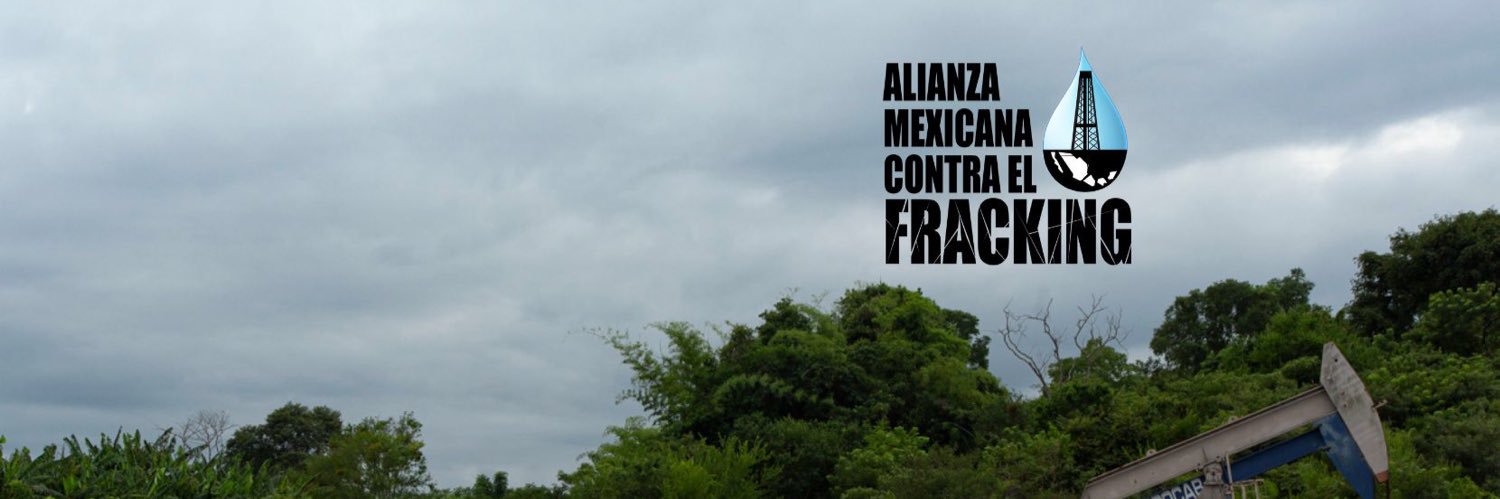 No Fracking Mx banner