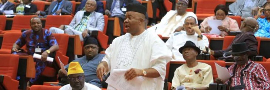 Sen. Godswill Akpabio CON banner