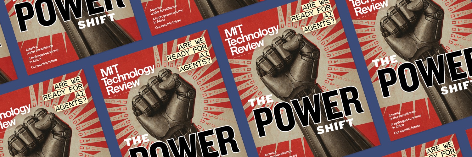 MIT Technology Review's banner