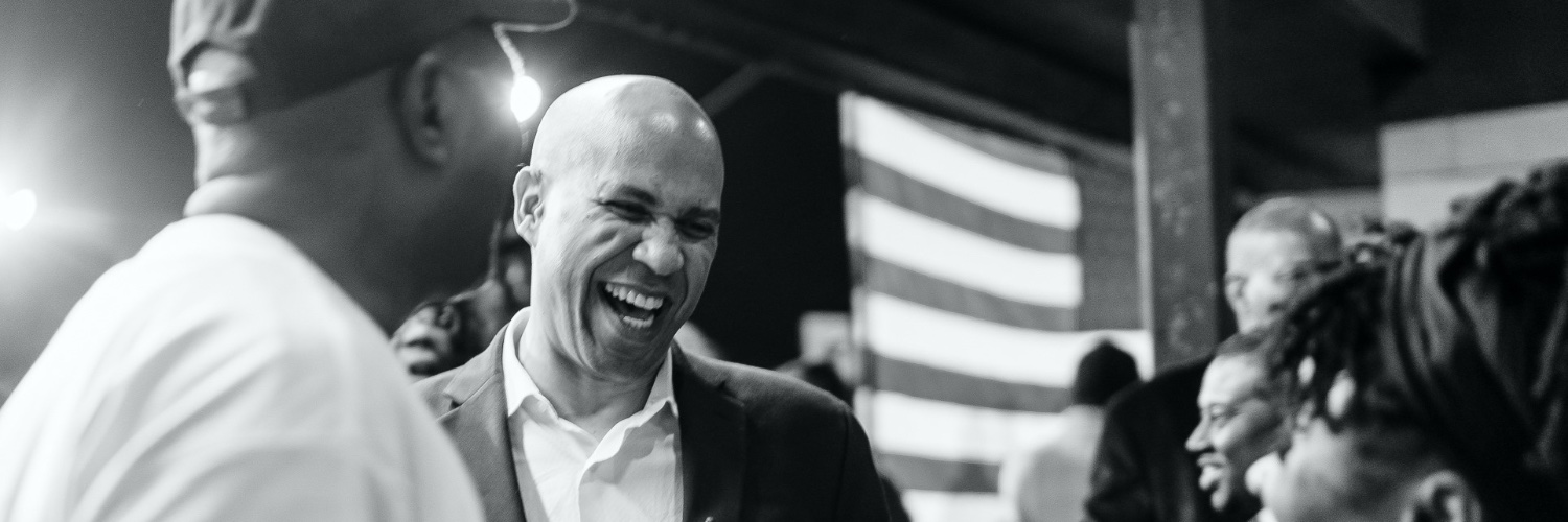 Cory Booker banner