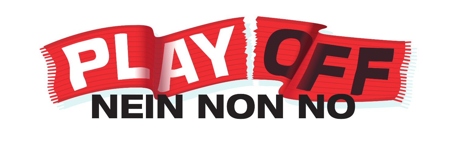 PLAYOFFS - NEIN NO NON banner