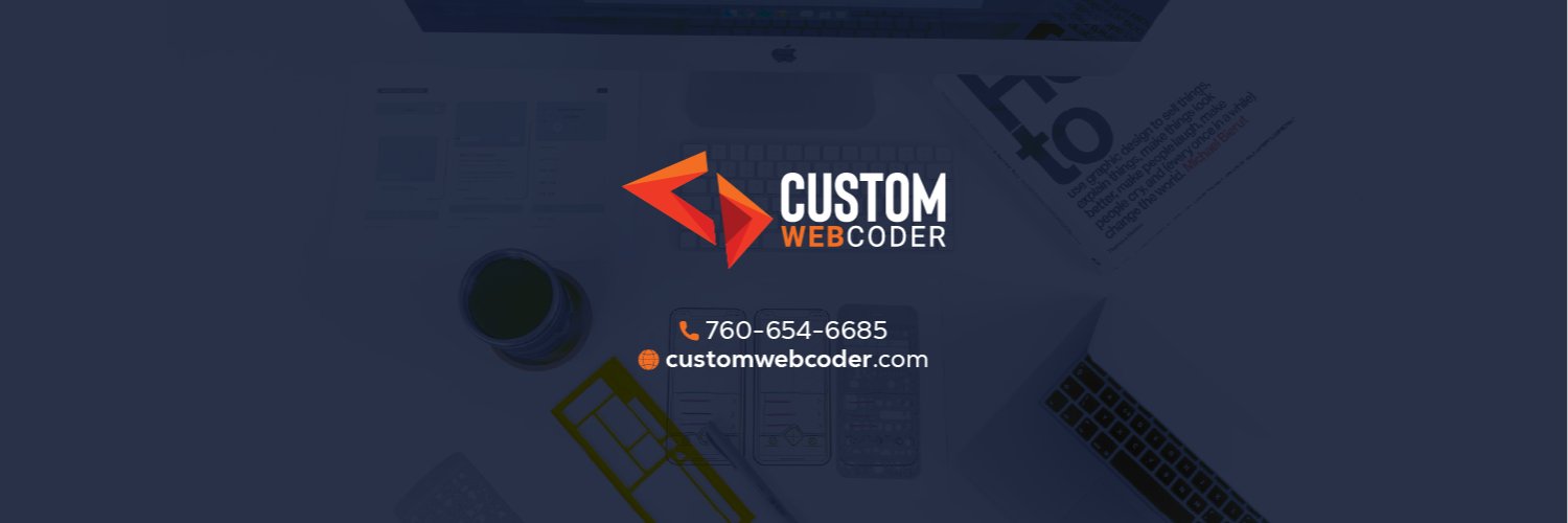 customwebcoder's profile banner image