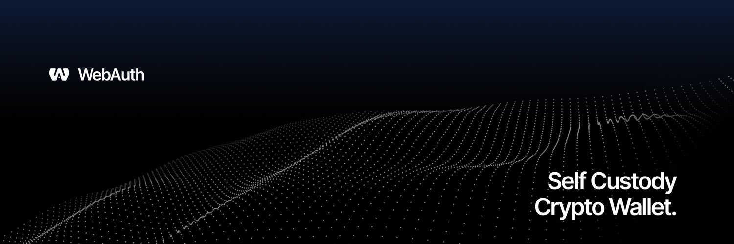 WebAuth Wallet's banner